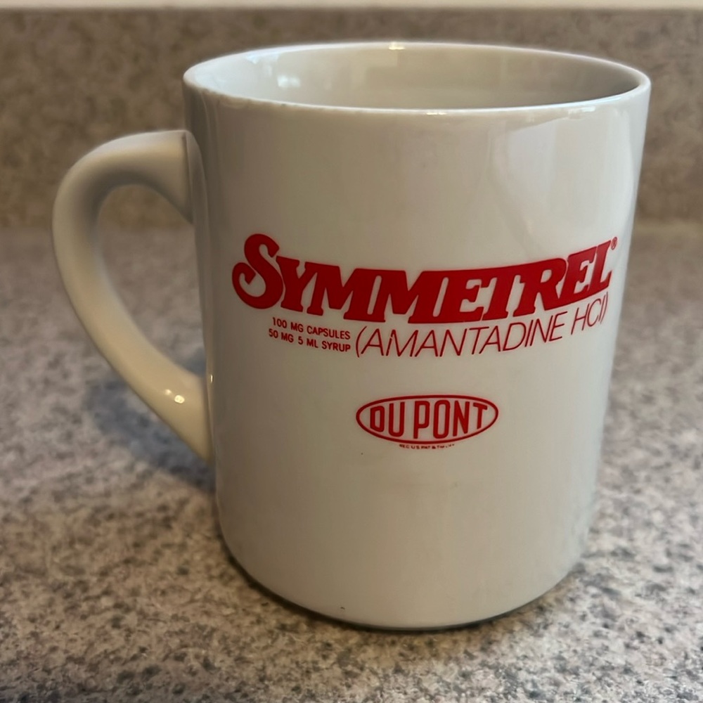 Pharmaceutical mug Symmetrel